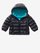 Blauer - BABY BORN DOWN JACKET WITH HOOD - Blue - Blauer