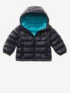 Blauer - BABY-DAUNENJACKE MIT KAPUZE - Blue - Blauer