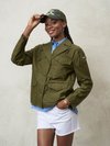 Blauer - LILY UNLINED COTTON POPLIN JACKET - Hedge Green - Blauer