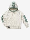 Blauer - HOODED SWEATSHIRT WITH SATIN DETAILS - White - Blauer