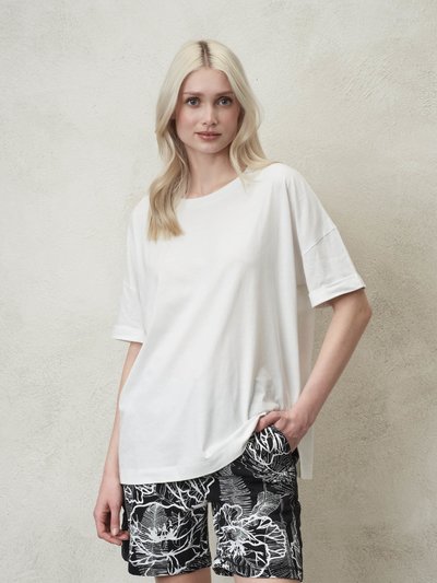 COTTON AND MODAL T-SHIRT