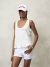 Blauer - TANK TOP WITH STUDS - White - Blauer