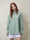 Blauer - COTTON POPLIN SHIRT - Ninfea - Blauer