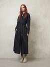 Blauer - LANGÄRMELIGES KLEID MIT GÜRTEL - Black - Blauer