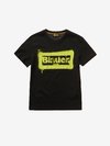 Blauer - T-SHIRT JUNGEN GRAFFITI-PRINT - Black - Blauer