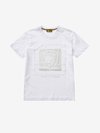 Blauer - T-SHIRT  STAMPA ARGENTATA - Bianco - Blauer