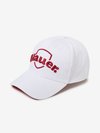 Blauer - CASQUETTE BASEBALL BRODÉE - White - Blauer