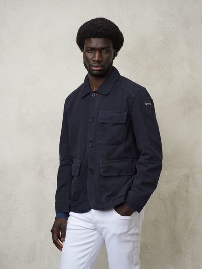 ADAM COTTON TWILL MILITARY JACKET_