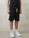 Blauer - SHORTS WITH TAPE - Black - Blauer