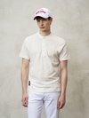 Blauer - HENLEY T-SHIRT - White - Blauer