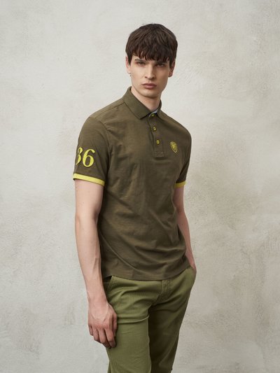 BLAUER POLO 36_