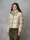 Blauer - BLOUSON MICRO RIP GLORIA - Beige 301 Inside Celeste Brine - Blauer