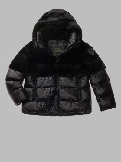 NYLON JACKET WITH FAUX FUR TACOMA_1