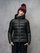 Blauer - PIUMINO SFIANCATO CHARME - Nero Int. Red 578 - Blauer