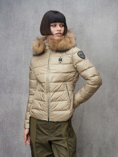 STRIPED DOWN JACKET ARCADIA_