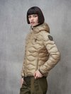 Blauer - PIUMINO AD ONDE CAMELIA - Beige 301 Int. Celeste Brina - Blauer