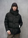 Blauer - PIUMINO  MICRO RIP E TASLAN LILA - Nero - Blauer