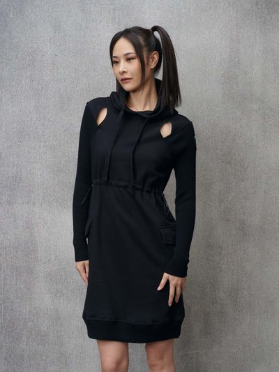 PAYSLEY SWEATSHIRT DRESS_