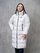 Blauer - JACKE MIT LANGEM REISSVERSCHLUSS MARTHA - Optical White Inside Optical White - Blauer