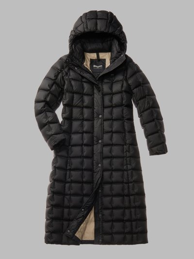 LONG CHECKED DOWN JACKET KALADA_1