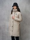 Blauer - PARKA IN NEOPRENE CARMEN - Beige 301 - Blauer