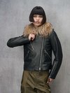 Blauer - ECHTLEDERJACKE CHERRY - Black - Blauer