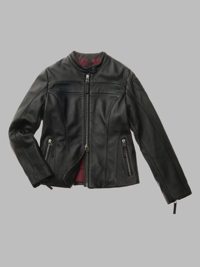 CHAQUETA MOTOCICLISTA DE CUERO CHRISTY_1