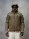 Blauer - NYLON AND ECO-FUR JACKET HORACE - Pine Cone Green - Blauer