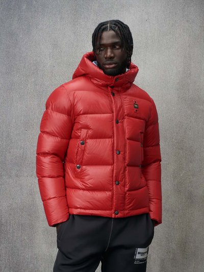 DOWN JACKET WITH CONTRAST LINING CLIPPER_