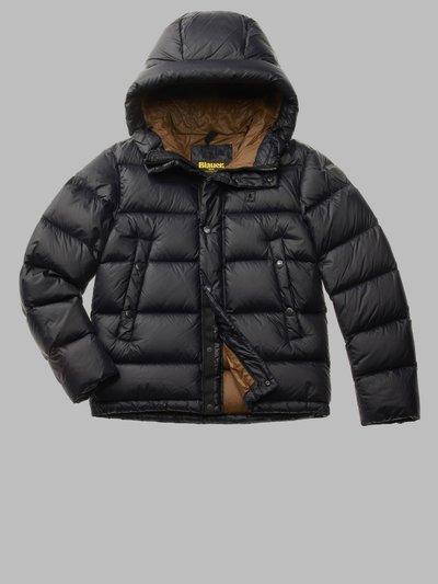 DOWN JACKET WITH CONTRAST LINING CLIPPER_1