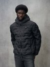 Blauer - ANGLED TAPED DOWN JACKET PIER - Black - Blauer