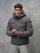 Blauer - SPORTY QUILTED JACKET DEAN - Melange Dark Grey - Blauer