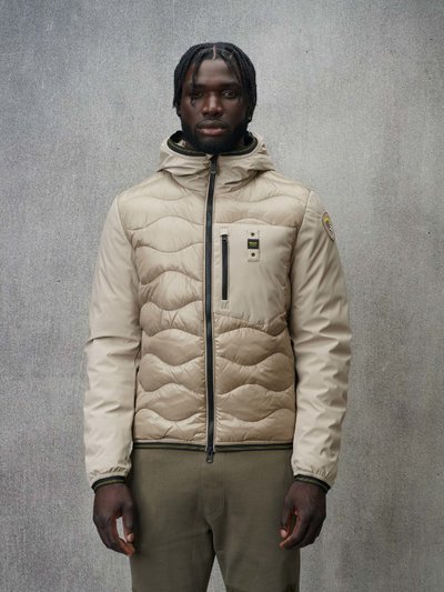 MIXED FILL QUILTED JACKET ALBERT_