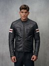 Blauer - MULTI-POCKET BIKER AKRON - Black - Blauer