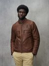 Blauer - BIKERJACKE CARLOS - Arabic Coffee - Blauer