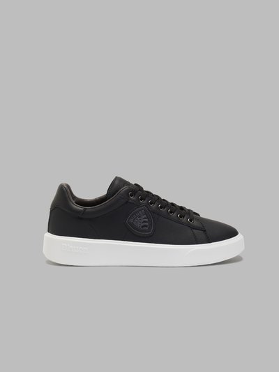 BUCK01/NUB SNEAKER - Blauer